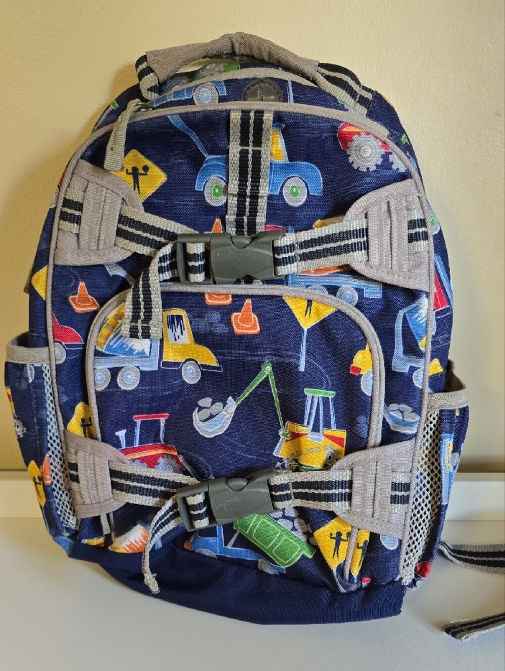 Pottery Barn Kids Small Construction Backpack - Picture 2 of 13
